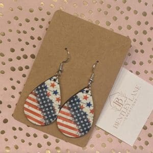 Born In The USA Earrings #176