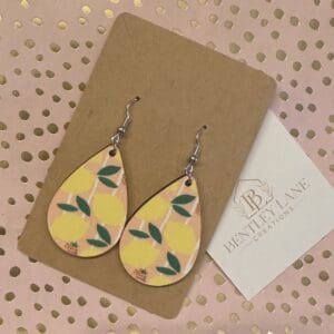 Pink Lemonade Earrings #93