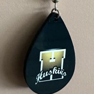 Customized School Pride Earrings