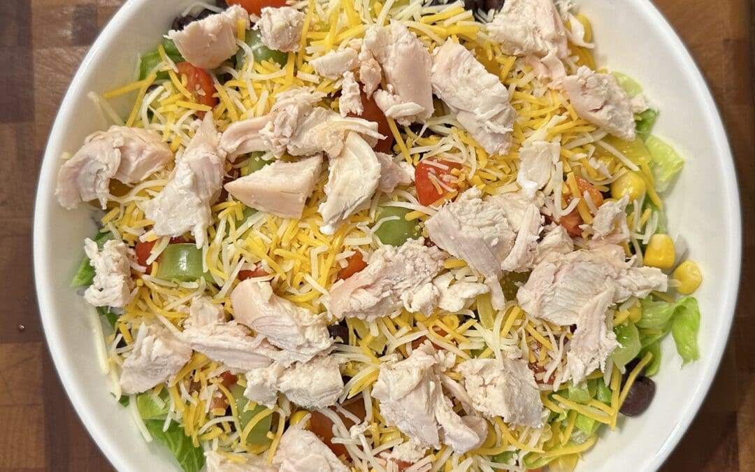 BBQ Chicken Chopped Salad