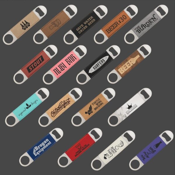 Leatherette Bottle Opener