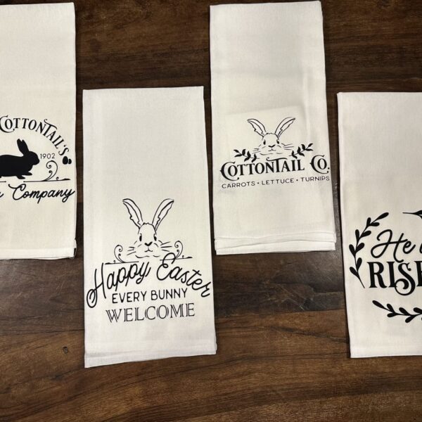 Easter Holiday Kitchen Flour Sack Towels