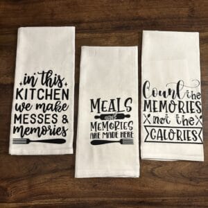 Custom or Personalized Kitchen Flour Sack Towels