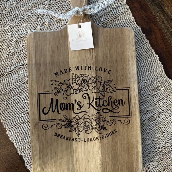 Mom's Kitchen Cutting Board