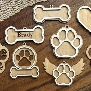 Personalized Pet Tag Ornaments