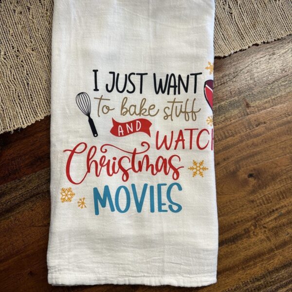 Christmas Kitchen Flour Sack Towels