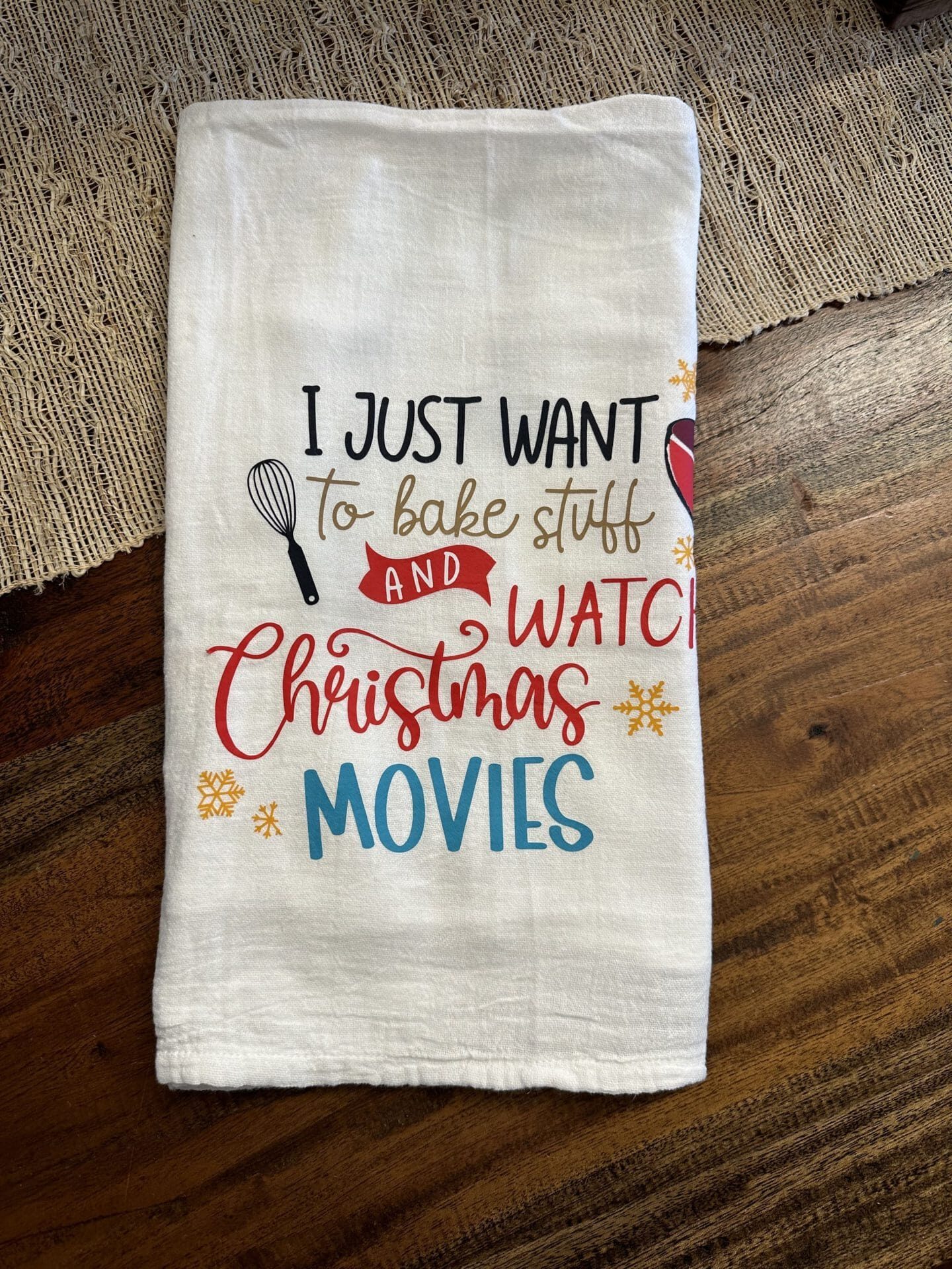 Christmas Kitchen Flour Sack Towels