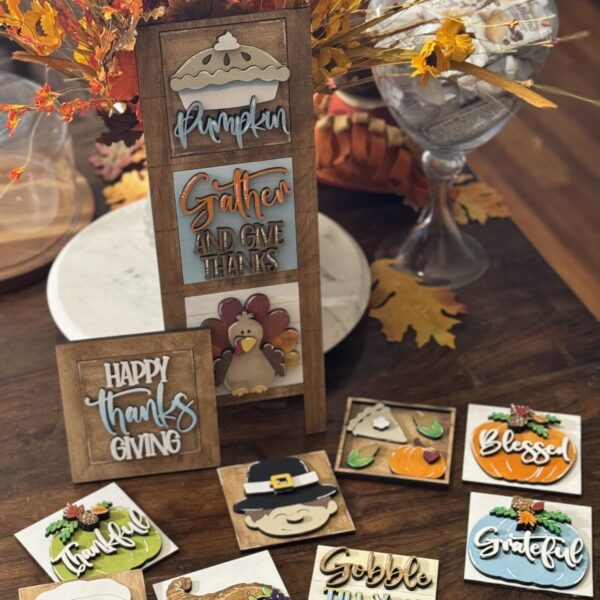 Thanksgiving Interchangeable Squares Mix & Match