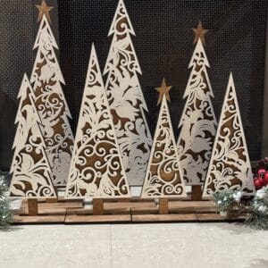 Standing Christmas Tree DIY