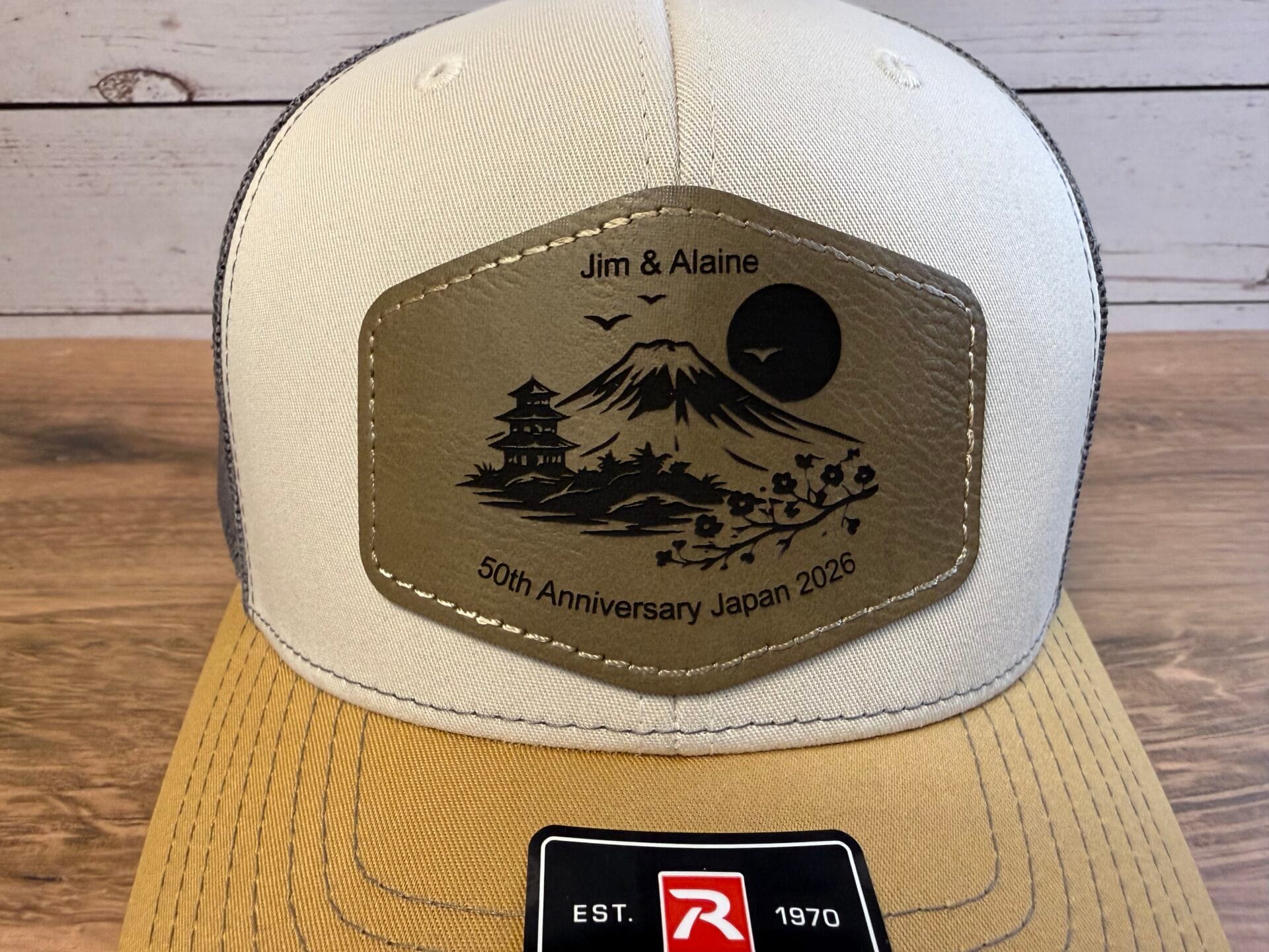 Custom Trucker Hats with Leather Patch - Image 10