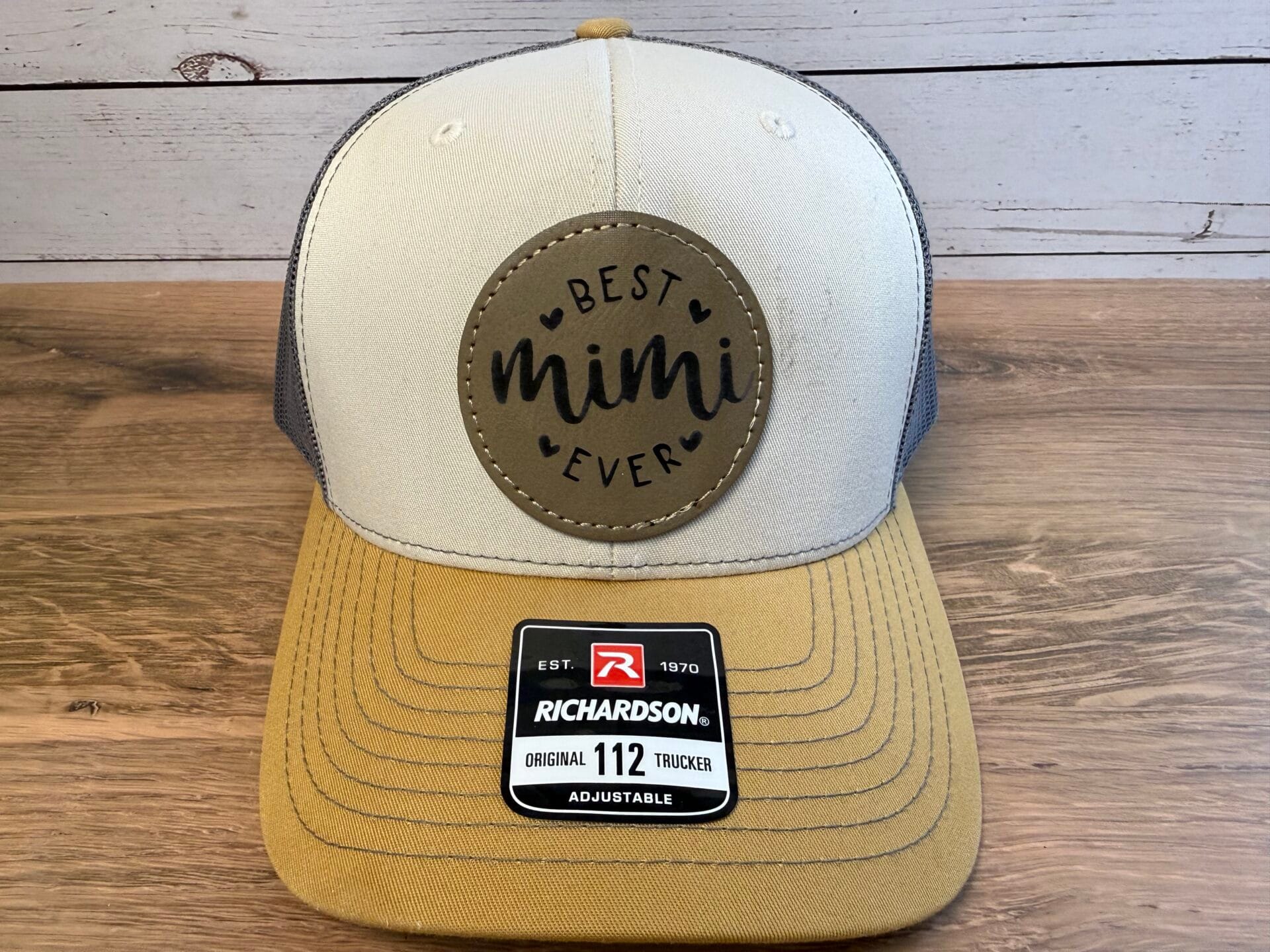 Custom Trucker Hats with Leather Patch - Image 11