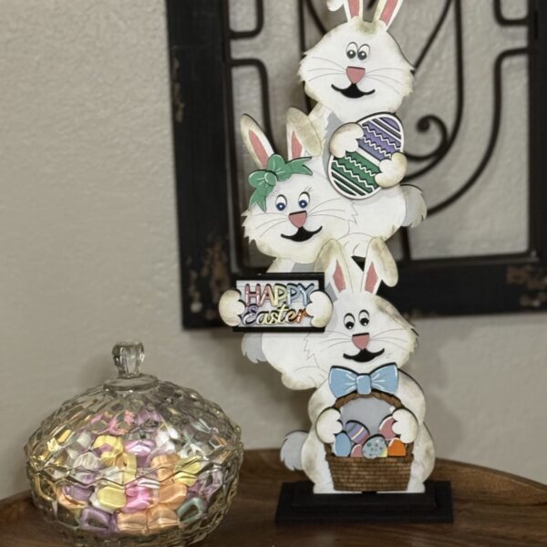 Easter Bunny Stack Shelf Sitter