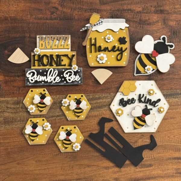 Honey Bee Tiered Tray Individual Pieces