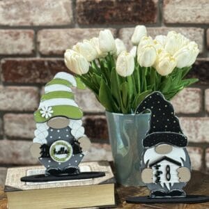 Gnome Interchangeable Boy & Girl Farmhouse Hat and Hands Set
