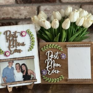 Best Mom Grandma Mimi Nana Mum Ever Picture Frames