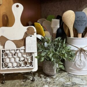 Bread Board Interchangeable Decor - 6 Options
