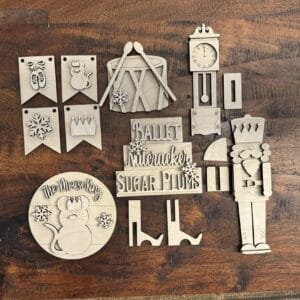 Nutcracker Tiered Tray Individual Pieces