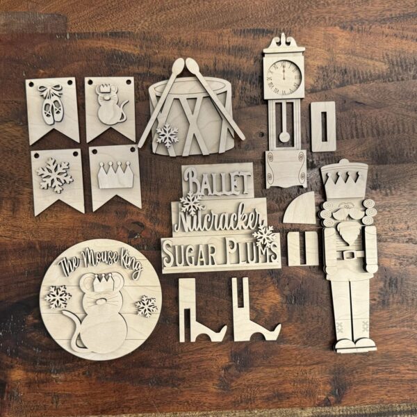 Nutcracker Tiered Tray Individual Pieces