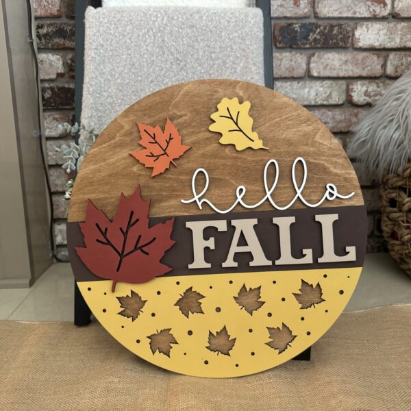 Hello Fall Door Hanger
