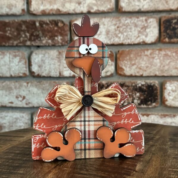 Thanksgiving Turkey Shelf Sitter