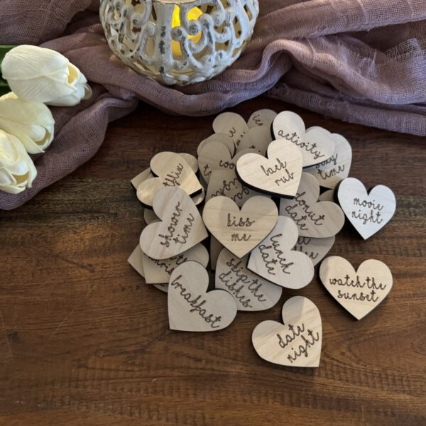 Date Night Couple Tokens Set of 31