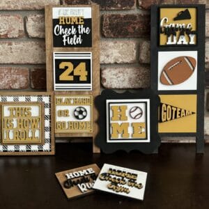 Sports Interchangeable Squares Set of 10
