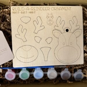 DIY Kids Craft Pop Out Christmas Ornament Kits - 4 Styles