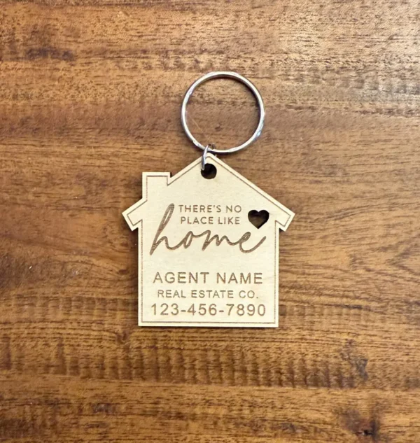 Custom Branded Realtor Key Chains - Image 3