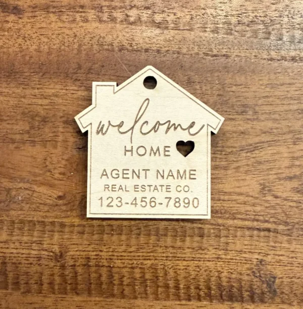 Custom Branded Realtor Key Chains - Image 5