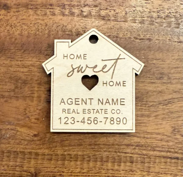 Custom Branded Realtor Key Chains - Image 4