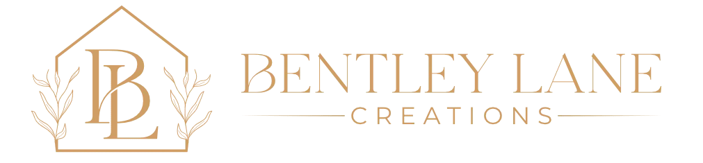 BLC Logo Transparent BG Horizontal Cropped Thin Canvas Bentley Lane Creations Logo (H)