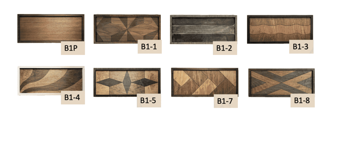 Inlay Panel Sign Custom Layered Inlay Wood Name Signs - Bentley Lane Creations