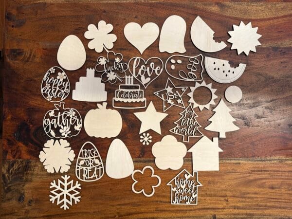 Interchangeable Home Sweet Home Hanging Sign Leaner - Image 7