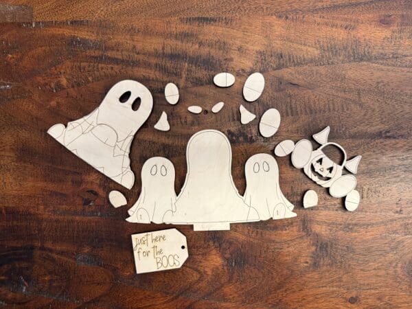 Ghosts For Flower Basket Interchangeable Weave Basket - Image 4