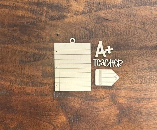 A+ Teacher Custom Tag Christmas Ornaments - Image 3