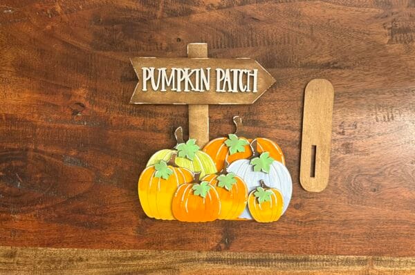 Pumpkin Patch Shelf Sitter - 2 Choices - Image 4