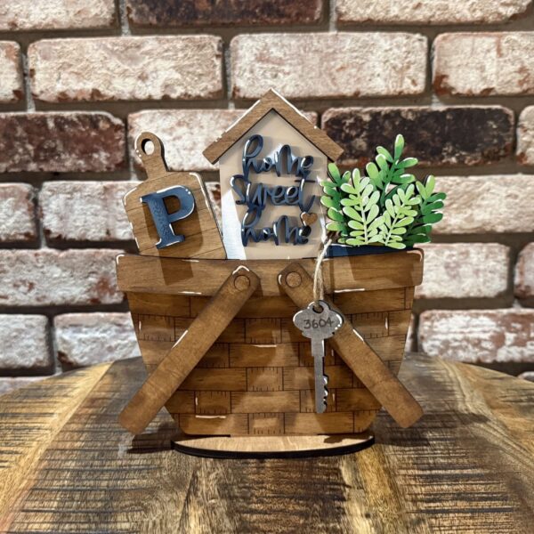 Home Sweet Home For Flower Basket Interchangeable Weave Basket - 2 Choices