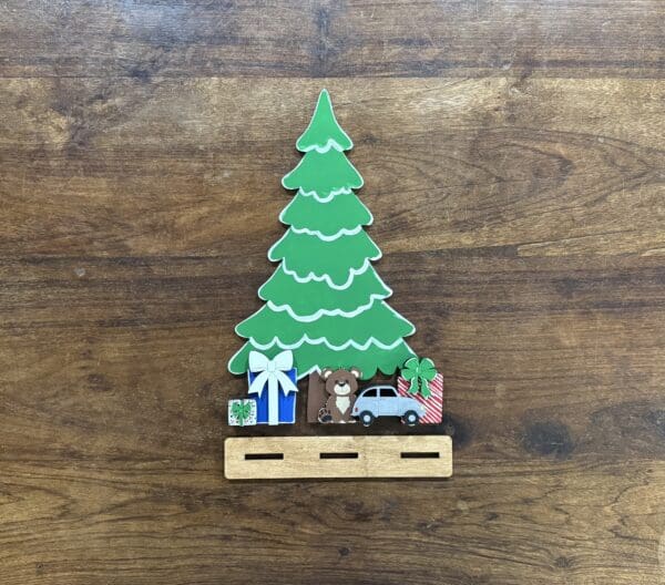 Standing Christmas Tree Shelf Sitter - Image 4