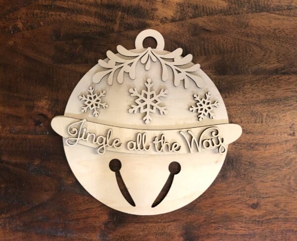 Jingle Bell Christmas Door Hanger - Image 2
