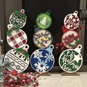 Stacking Ornaments Table/Shelf Sitter