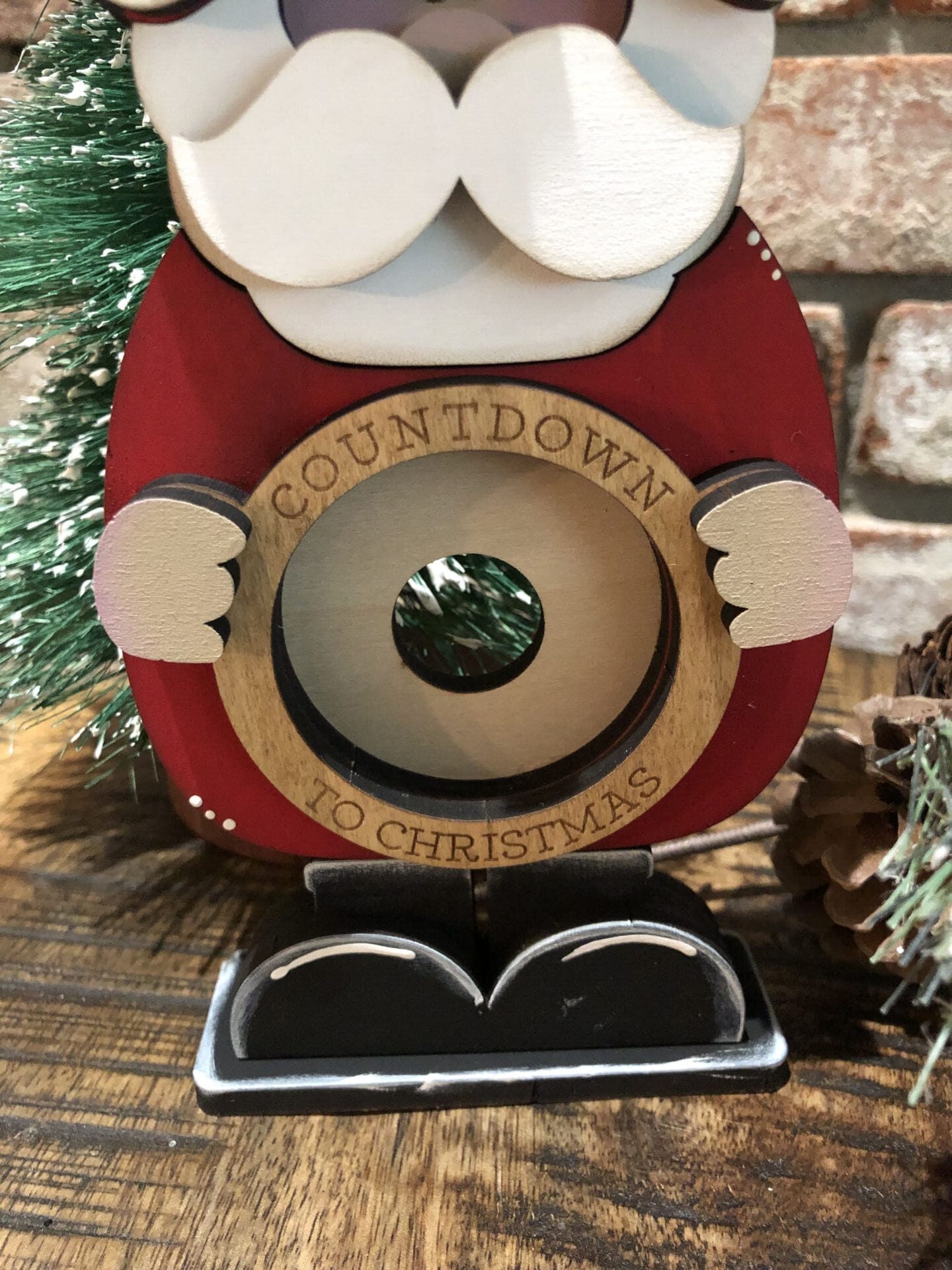 Santa Countdown To Christmas Shelf Sitter - Image 6