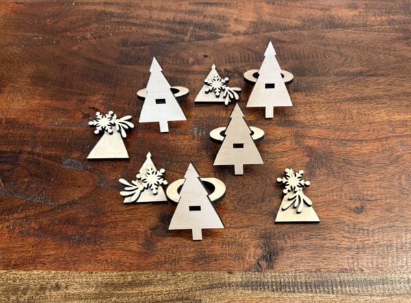 Holiday Napkin Holder Rings - Set of 4 - Image 2