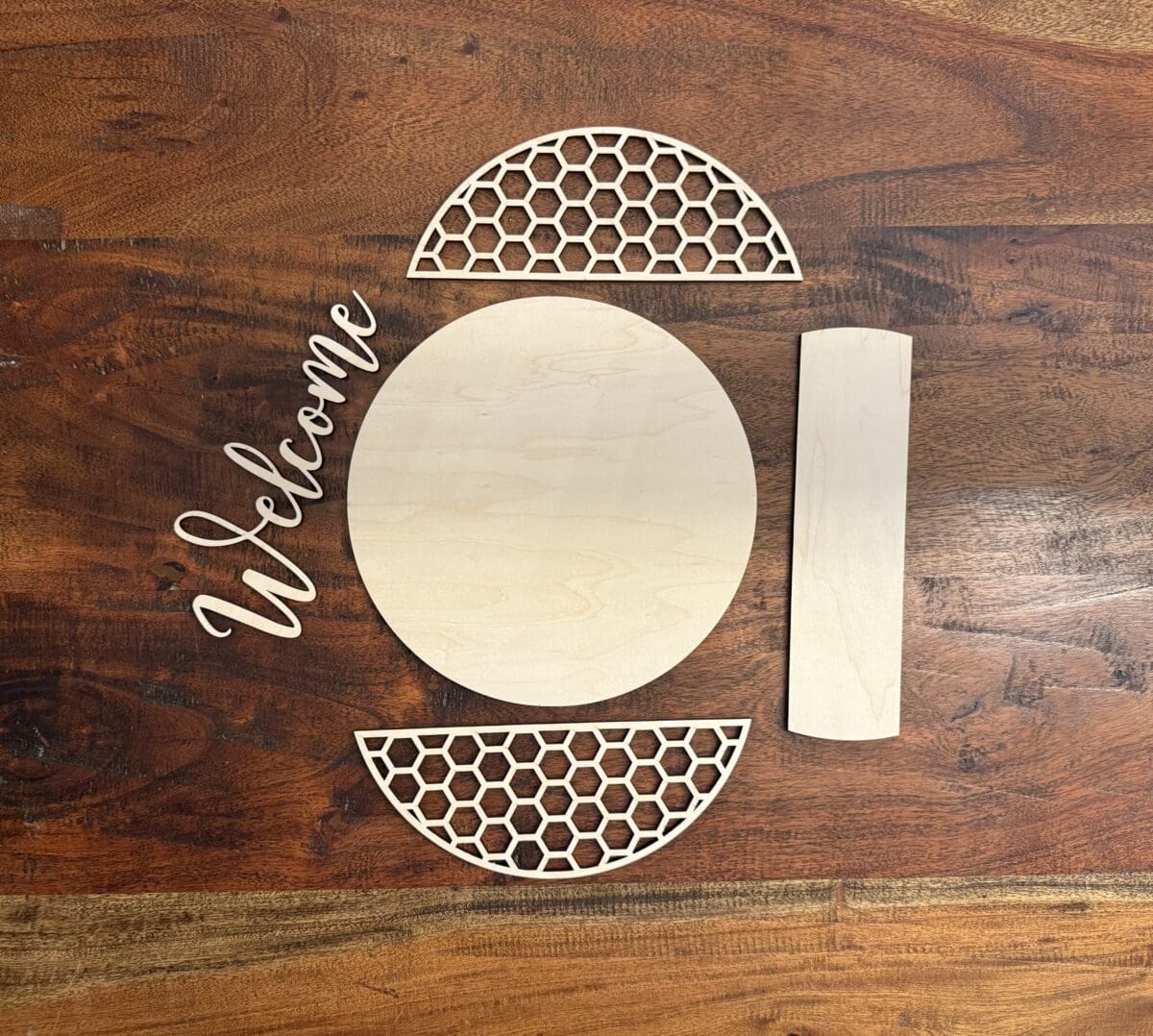 Welcome Hello Custom Door Hanger - Image 15