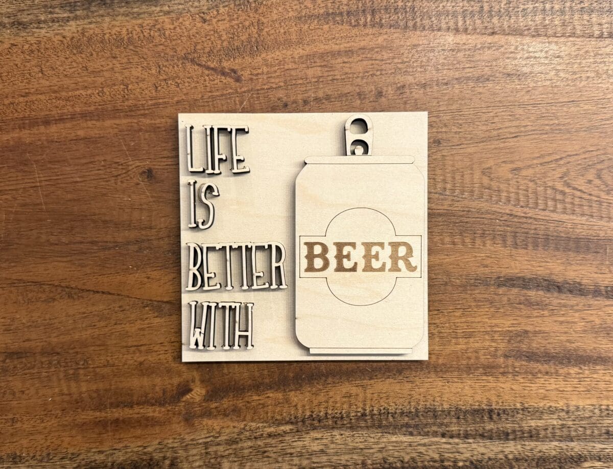 Bar Margarita Beer Wine Interchangeable Squares Mix & Match - Image 17