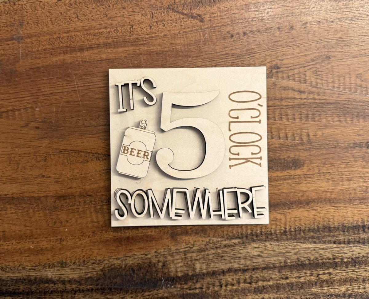 Bar Margarita Beer Wine Interchangeable Squares Mix & Match - Image 16