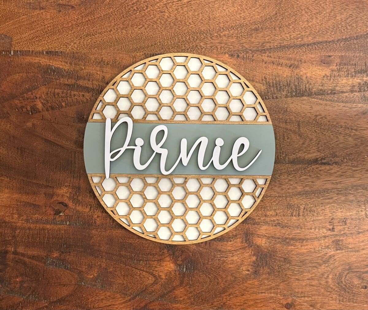 Welcome Hello Custom Door Hanger - Image 8