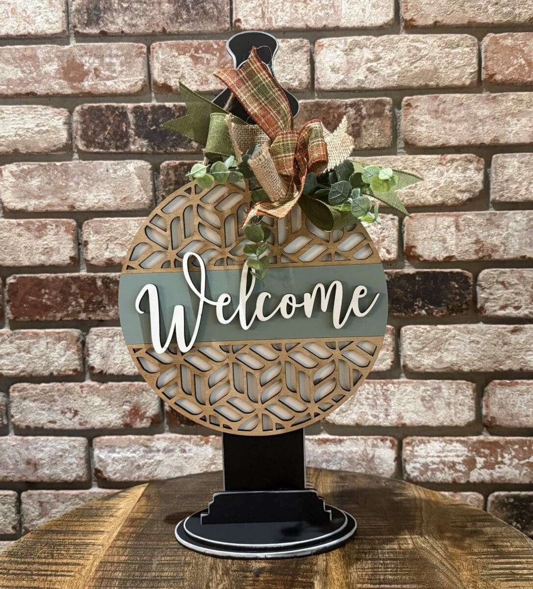Welcome Hello Custom Door Hanger - Image 6