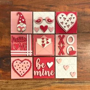 Valentine Interchangeable Squares Mix & Match
