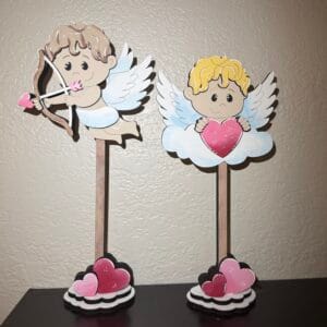 Cupids Standing Valentine Shelf Sitter