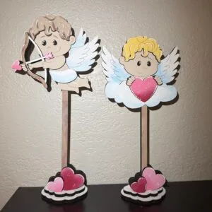 Cupids Standing Valentine Shelf Sitter